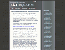 Tablet Screenshot of biztorque.net